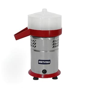 Extrator de Suco Comercial e Doméstico Vermelho Corpo Inox 300w Esl 127v - Metvisa