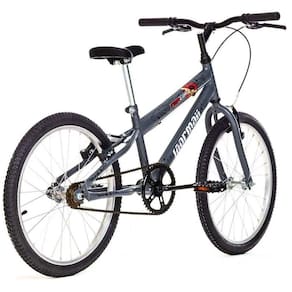 Bicicleta Mormaii Aro 20 MTB Masculina 1V C23 Top Lip V-Brake Grafite