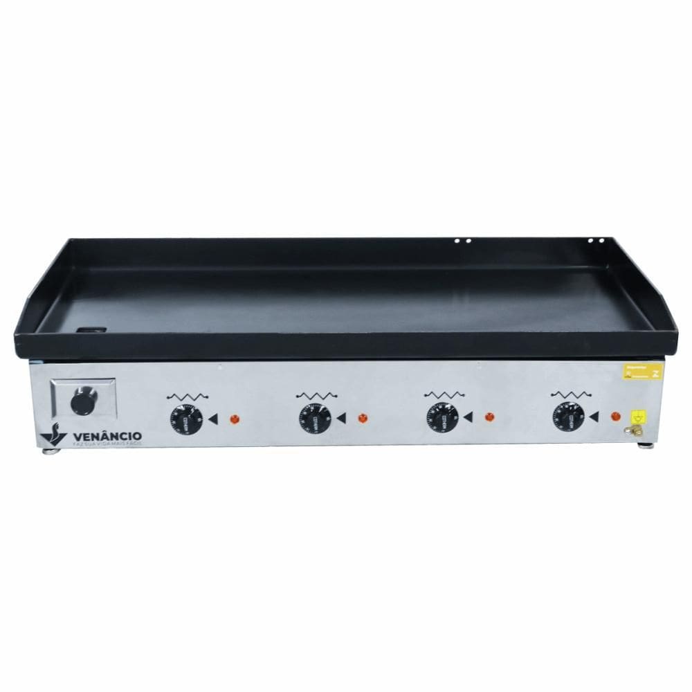 Chapa Bifeteira Venâncio Deguste Luxo Elétrica Bancada Em Aço 101,5 Cm 220V CE100 49815