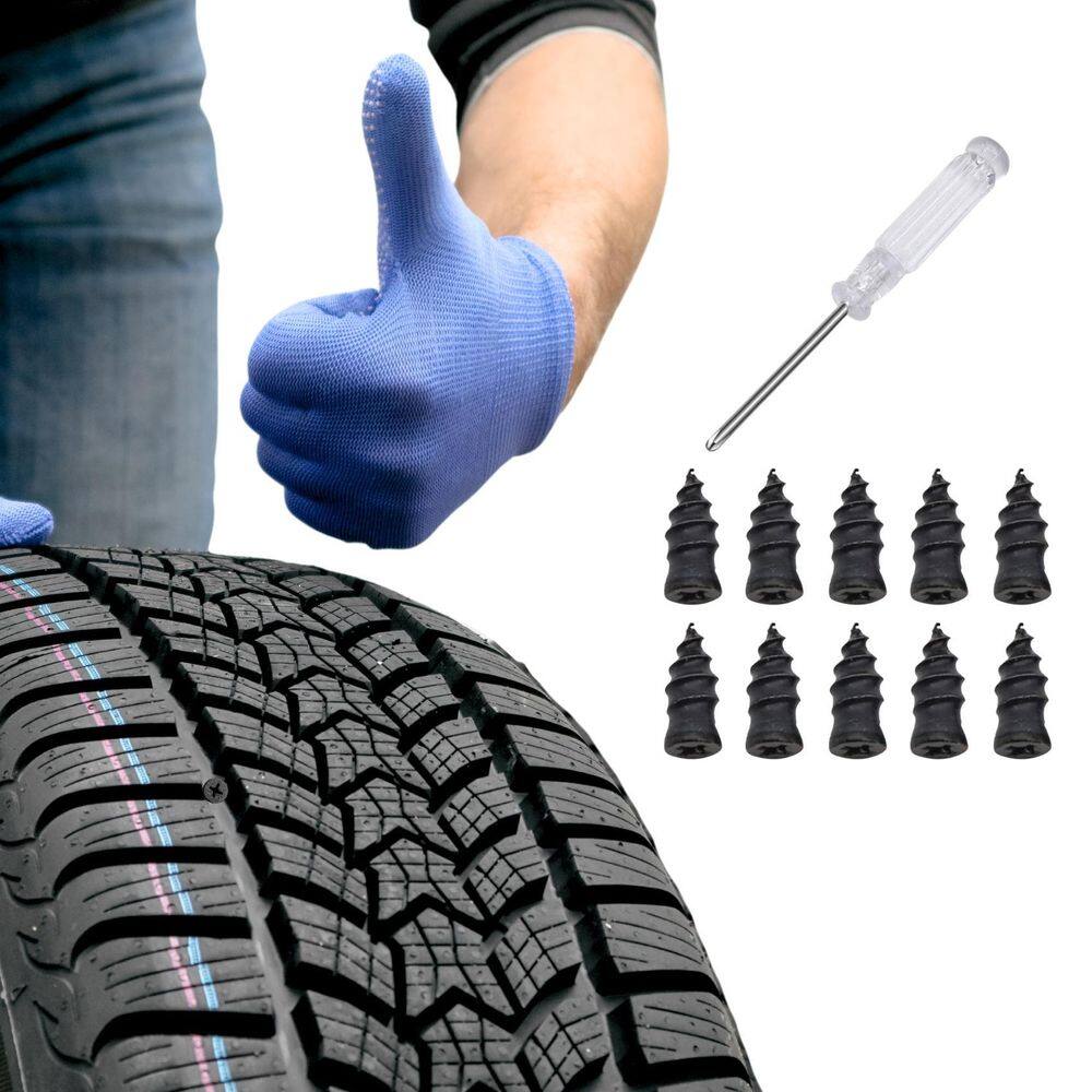 Kit Reparo Pneu Parafusos Universal Moto Carro Camionete Utv