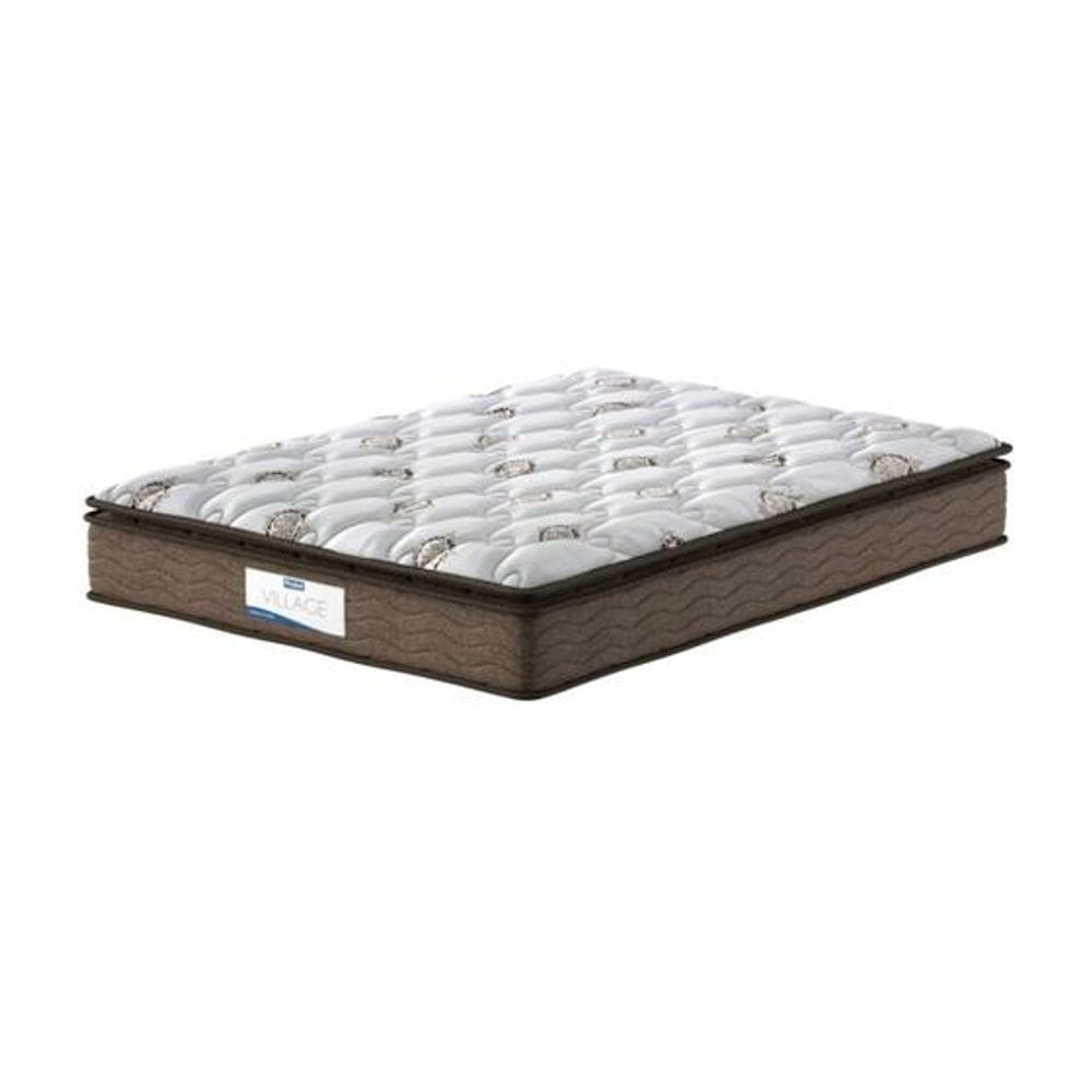 Colchão Casal Village Pillow Euro D28 28cm x 1,88m x 1,38m x 88cm Probel
