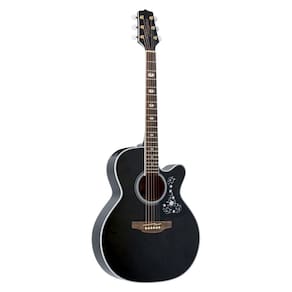 Violão Takamine Artistico Tampo Sólido Gn75ce Tbk & Tk40d
