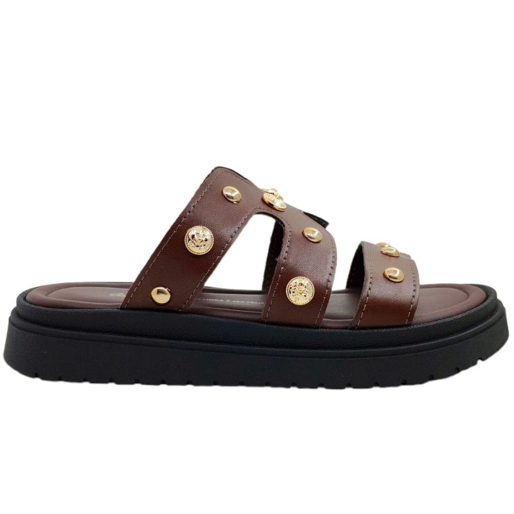 Tamanco Feminino Papete Flatform Casual Dia a Dia Passeio Trabalho Conforto Dakota Y8134