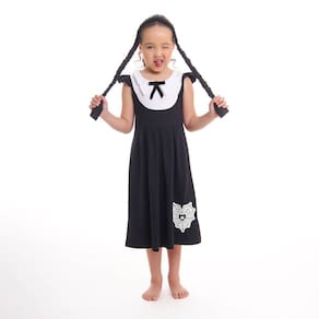 Fantasia Infantil Menina Desgosto - Brilha No Escuro - Tamanho: 8