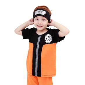 Fantasia Infantil Ninja Curto Tamanho: 6