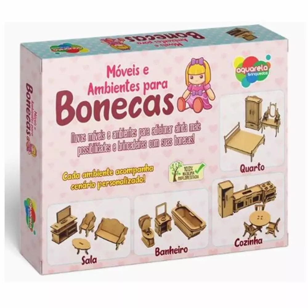 Móveis E Ambientes Para Casa De Bonecas