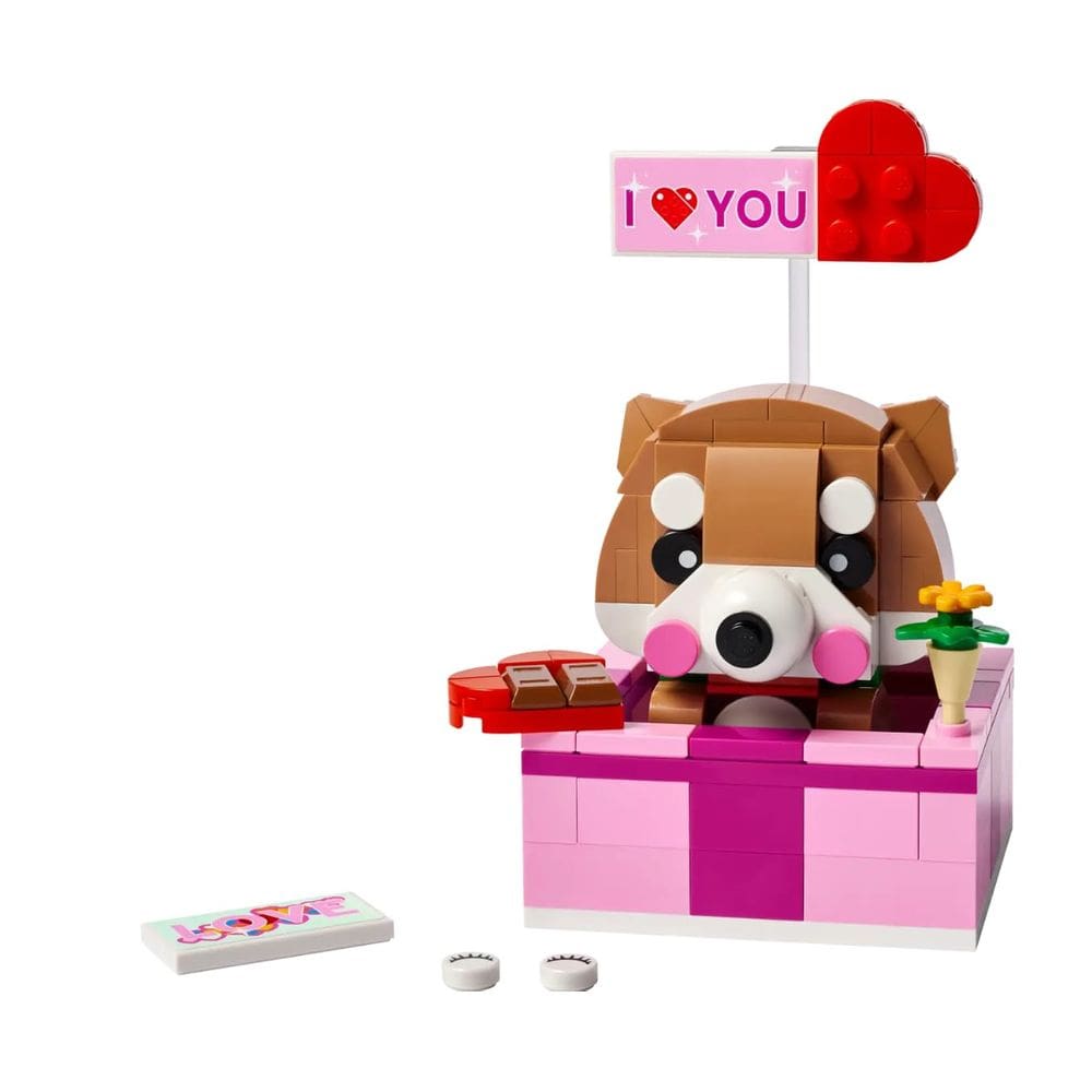 Caixa de presente de brinquedo LEGO 40679 Love para Dia dos Namorados 158 peças
