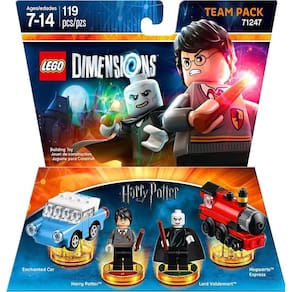 Pacote de equipe de Harry Potter para videogame LEGO Dimensions