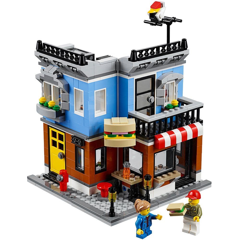 Brinquedo de construção LEGO Creator Corner Deli 31050 467 peças