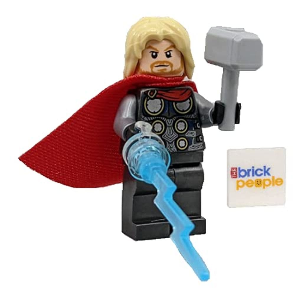 Brinque LEGO Superheroes Thor com Mjölnir e Lightning Power