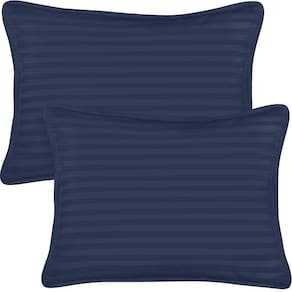 Almofada infantil Utopia Bedding Navy, pacote com 2, 33 x 46 cm, para maiores de 2 anos