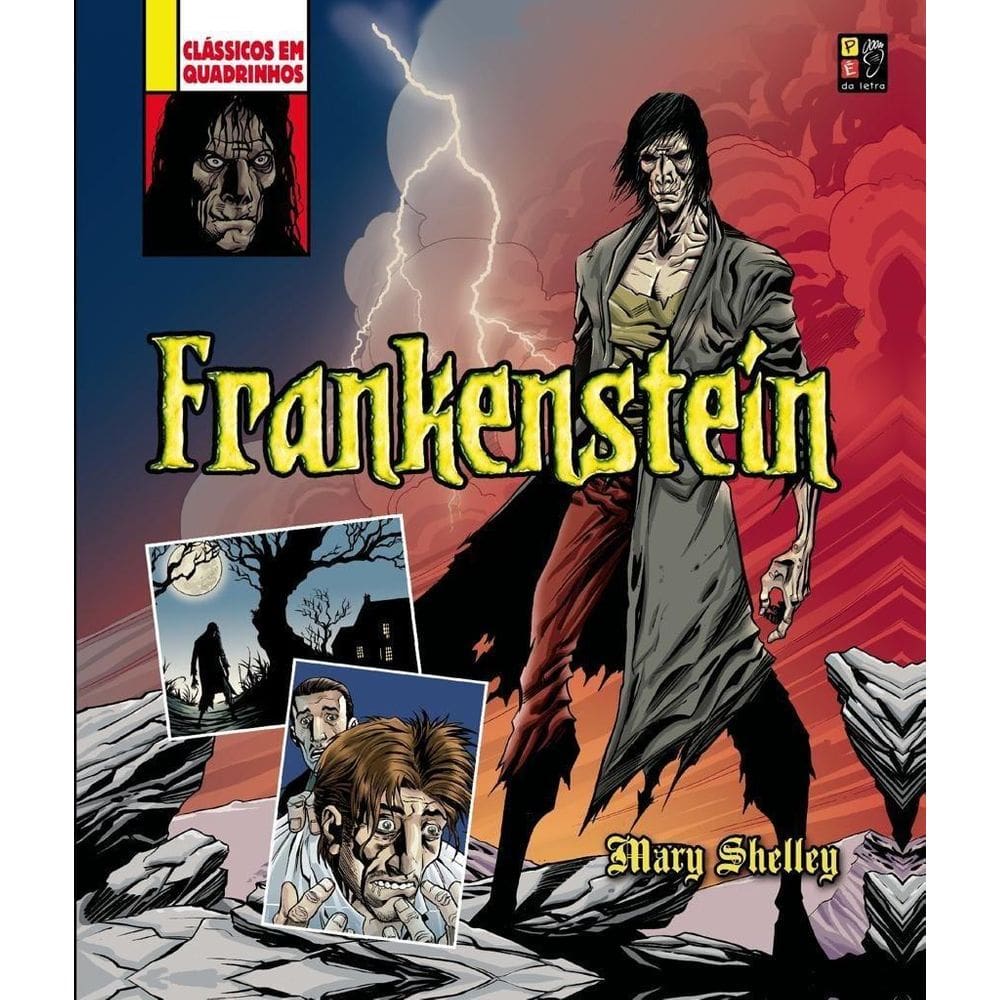 Clássicos Em Hq - Ed. Pé Da Letra - Frankenstein
