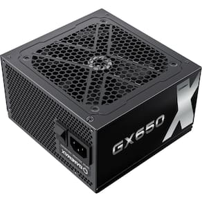 Fonte ATX 650W Modular 80 Plus Gold GX650 BK Gamemax Preto