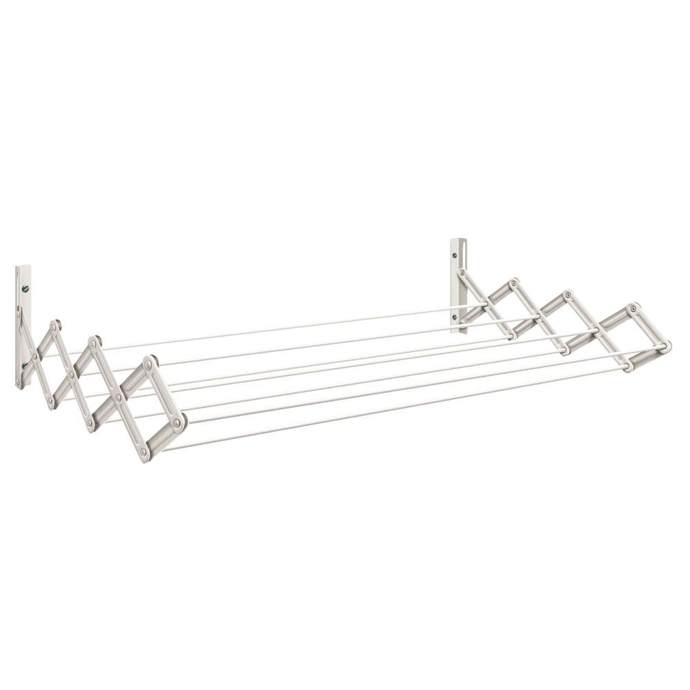 Varal Sanfonado Parede Retrátil 80Cm - Apartamento - Lavanderia