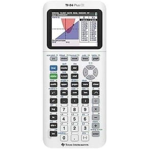 Calculadora gráfica Texas Instruments TI-84 Plus CE White