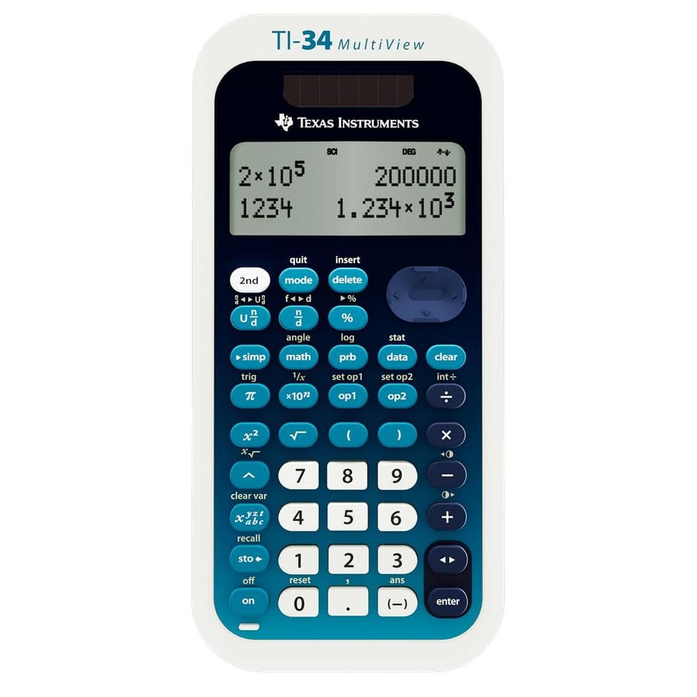 Calculadora científica Texas Instruments TI-34 MultiView