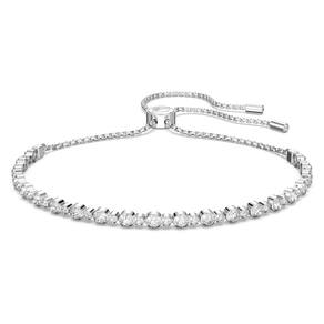 Pulseira Swarovski Matrix Collection com cristais transparentes