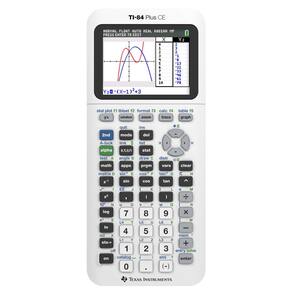Calculadora gráfica Texas Instruments TI-84 Plus CE White