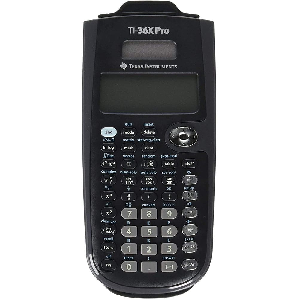 Calculadora científica Texas Instruments TI-36x Pro LCD de 16 dígitos