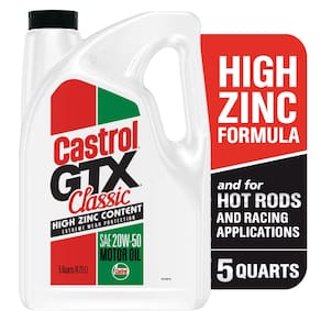 Óleo de motor Castrol GTX Classic 20W-50 Convencional 5L
