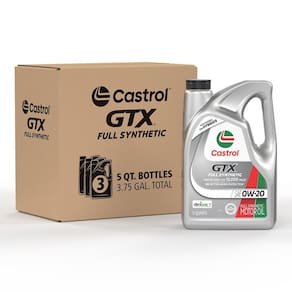 Óleo de motor Castrol GTX totalmente sintético 0W-20 5L (pacote com 3)