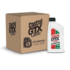 Óleo de motor Castrol GTX Classic 20W-50 convencional 5,7 L x6