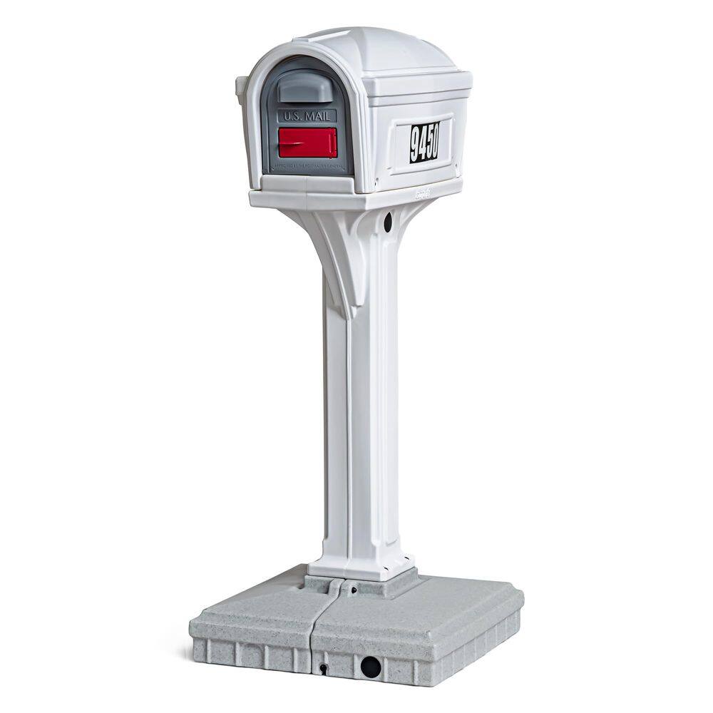 Caixa de correio Simplay3 Premium Dig-Free Easy Up Classic White