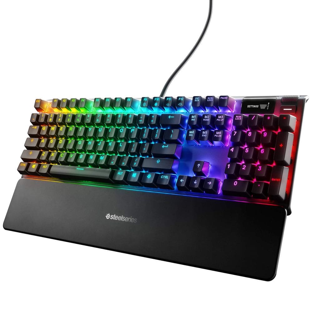 Teclado mecânico para jogos SteelSeries Apex 7 OLED RGB