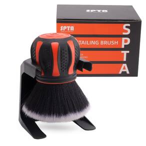 Pincel de detalhamento SPTA Ultra Soft Synthetic com rack de armazenamento