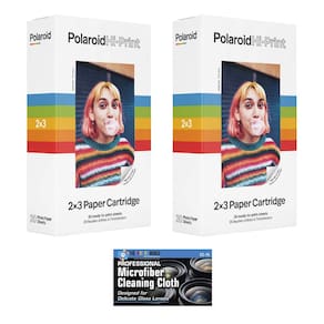 Cartuchos de papel Polaroid Hi-Print 2x3 para impressora de bolso