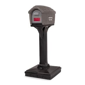 Caixa de correio Simplay3 Dig-Free Easy Up Home Graystone/Black USA