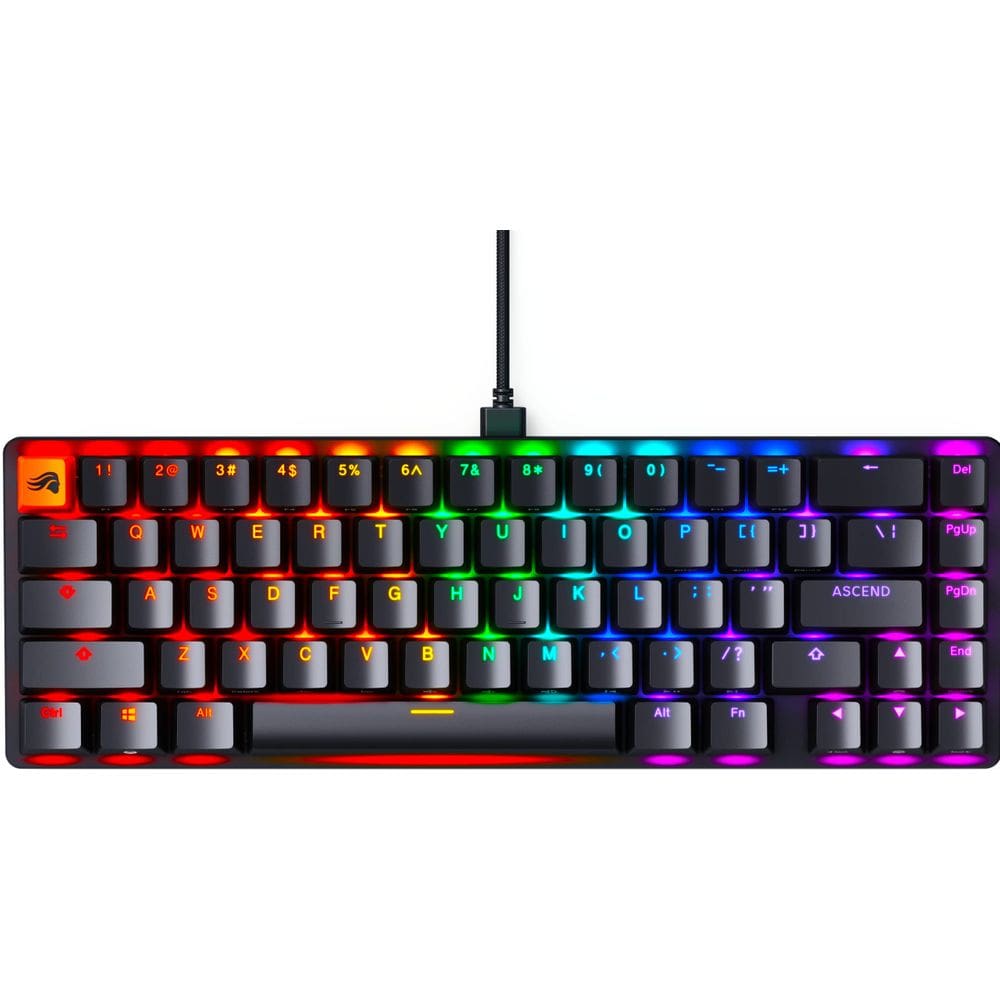 Teclado mecânico Glorious GMMK 2 TKL 65% Hotswap Cherry MX
