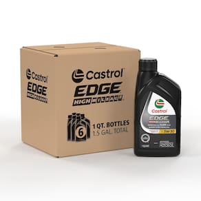Óleo de motor Castrol EDGE High Mileage 5W-30 totalmente sintético 6x1L