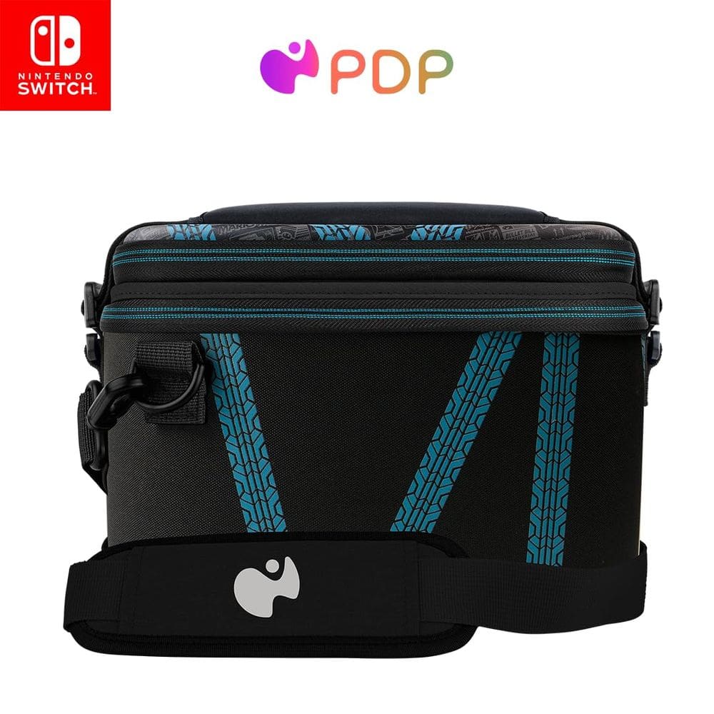 Capa Overnight PDP Gaming GLOW para Nintendo Switch com acessórios