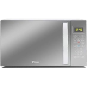 Philco Pmo28e Micro-ondas 25 Litros 1400w Branco E Espelhado 220v