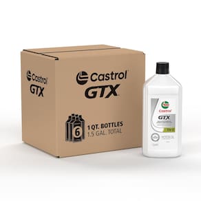 Óleo de motor Castrol GTX 10W-30 convencional 1L pacote com 6