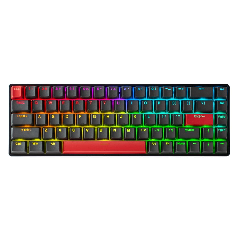 Teclado mecânico DrunkDeer G65 Rapid Trigger RGB PBT Keycap