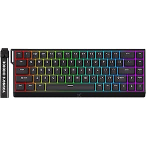Teclado para jogos Hyekit x MCHOSE ACE 68 60% magnético com fio