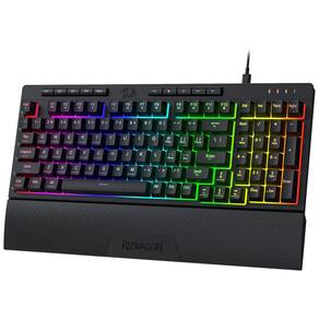 Teclado para jogos Redragon K515 Shiva RGB Membrane 98 teclas