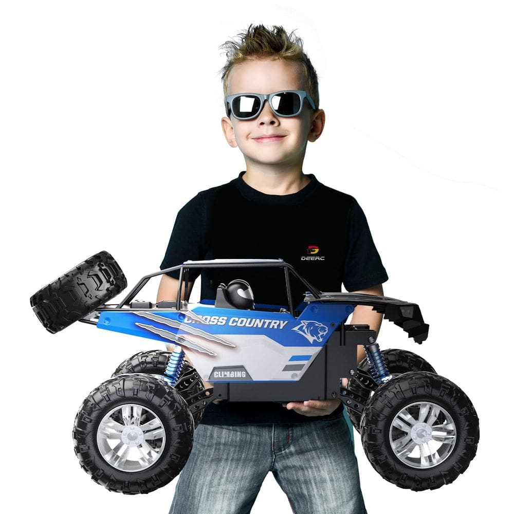 Controle remoto Monster Truck DEERC em grande escala 1:8 para adultos