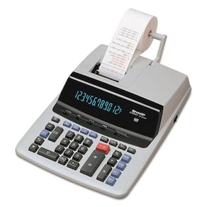 Calculadora de impressão Sharp VX2652H de duas cores 4,8 lps
