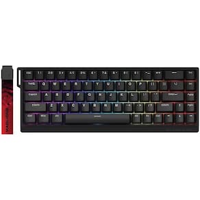 Teclado para jogos Hykekit x FGG MADLIONS MAD 68 HE RGB 60% com fio