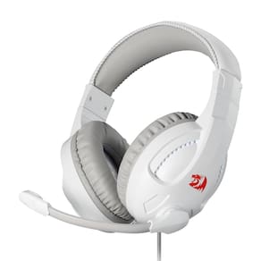 Fone de ouvido para jogos Redragon H211 Cronus White Wired com RGB