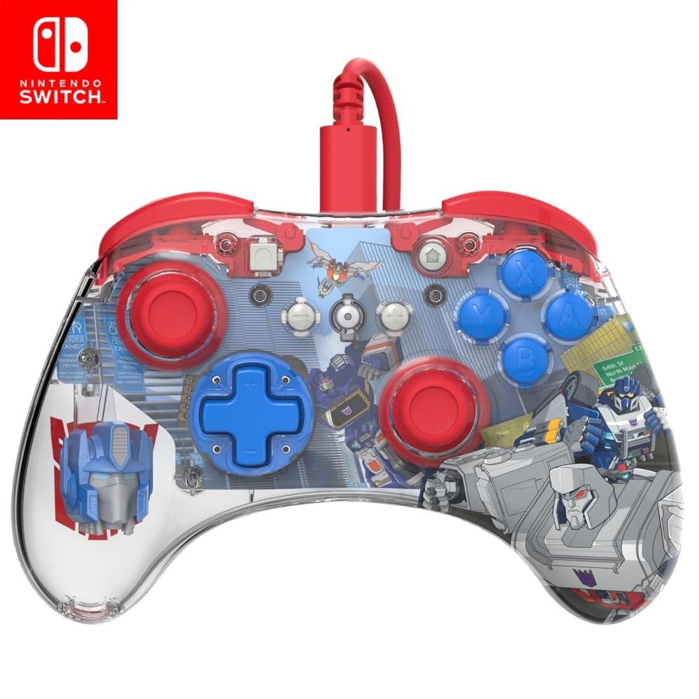Controlador Nintendo Switch Pro PDP RealMZ Optimus Prime