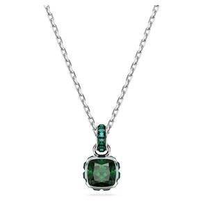 Colar Swarovski May Birthstone com pingente de cristal verde