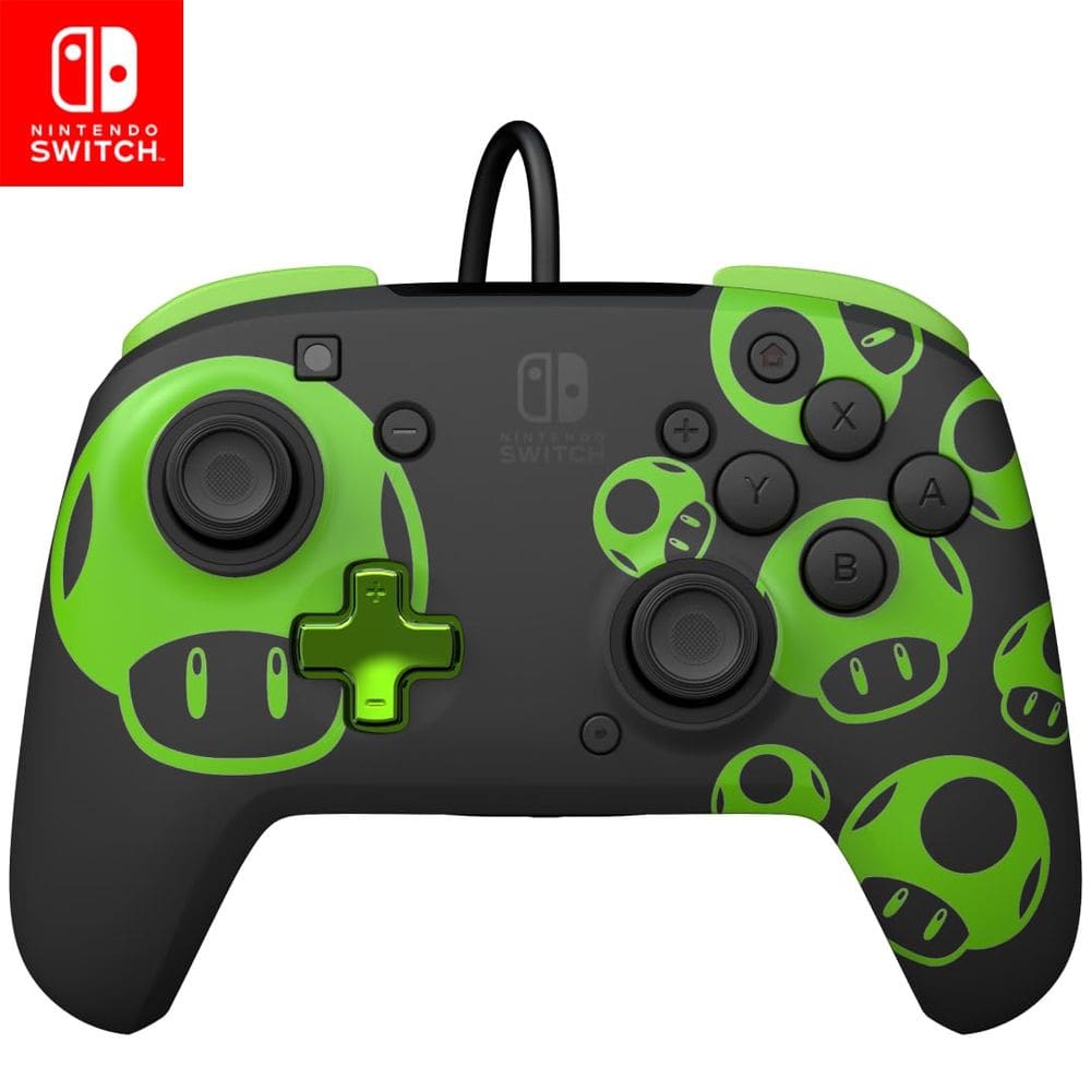 Alimentação com fio do controlador Nintendo Switch Pro PDP REMATCH