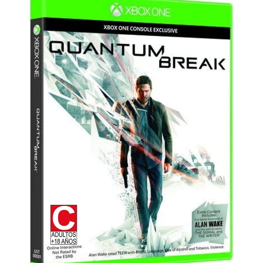 Console de videogame Xbox One Quantum Break + Alan Wake