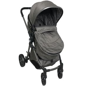 Carrinho de Bebe Passeio Moises Passear Baby Ares Chocolate