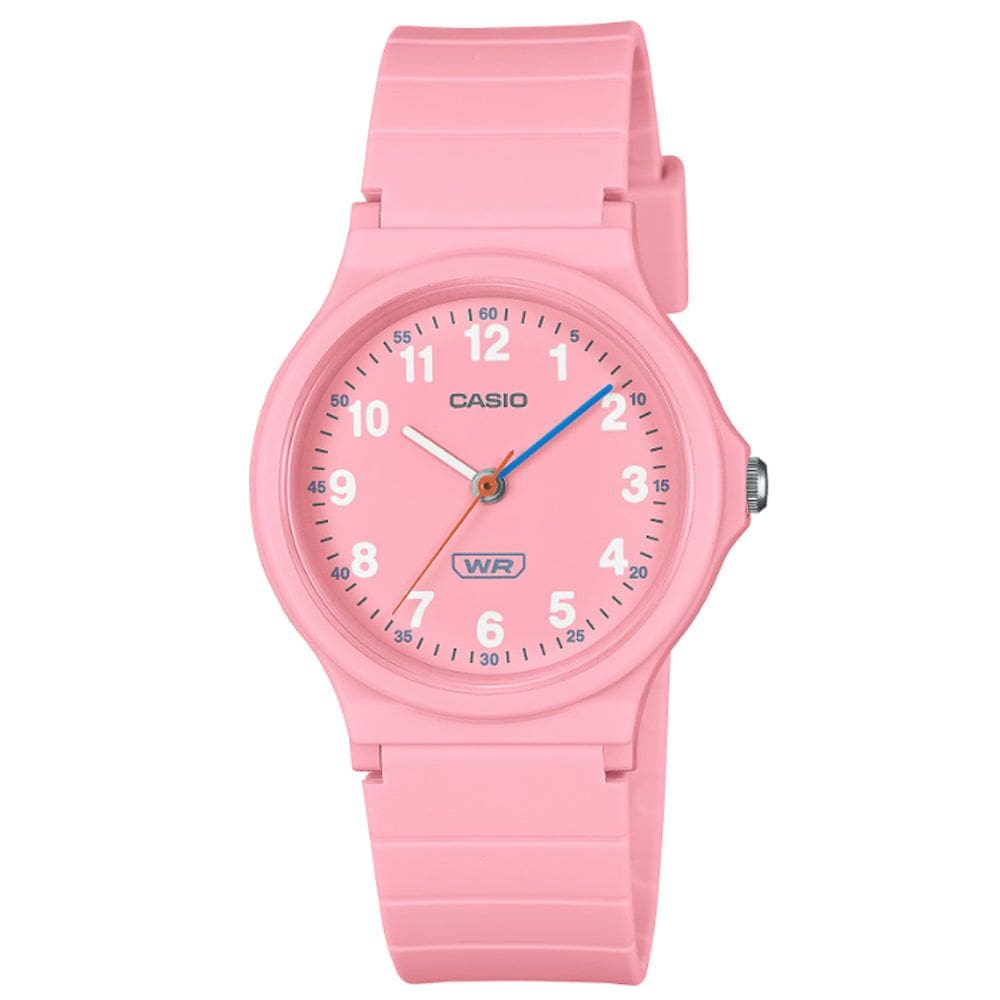 Relógio CASIO feminino analógico bio rosa LQ-24B-4BDF