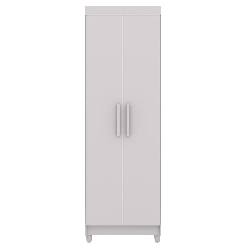 Armario Multiuso 2 Portas 60 cm LIN 10045 Branco VLR